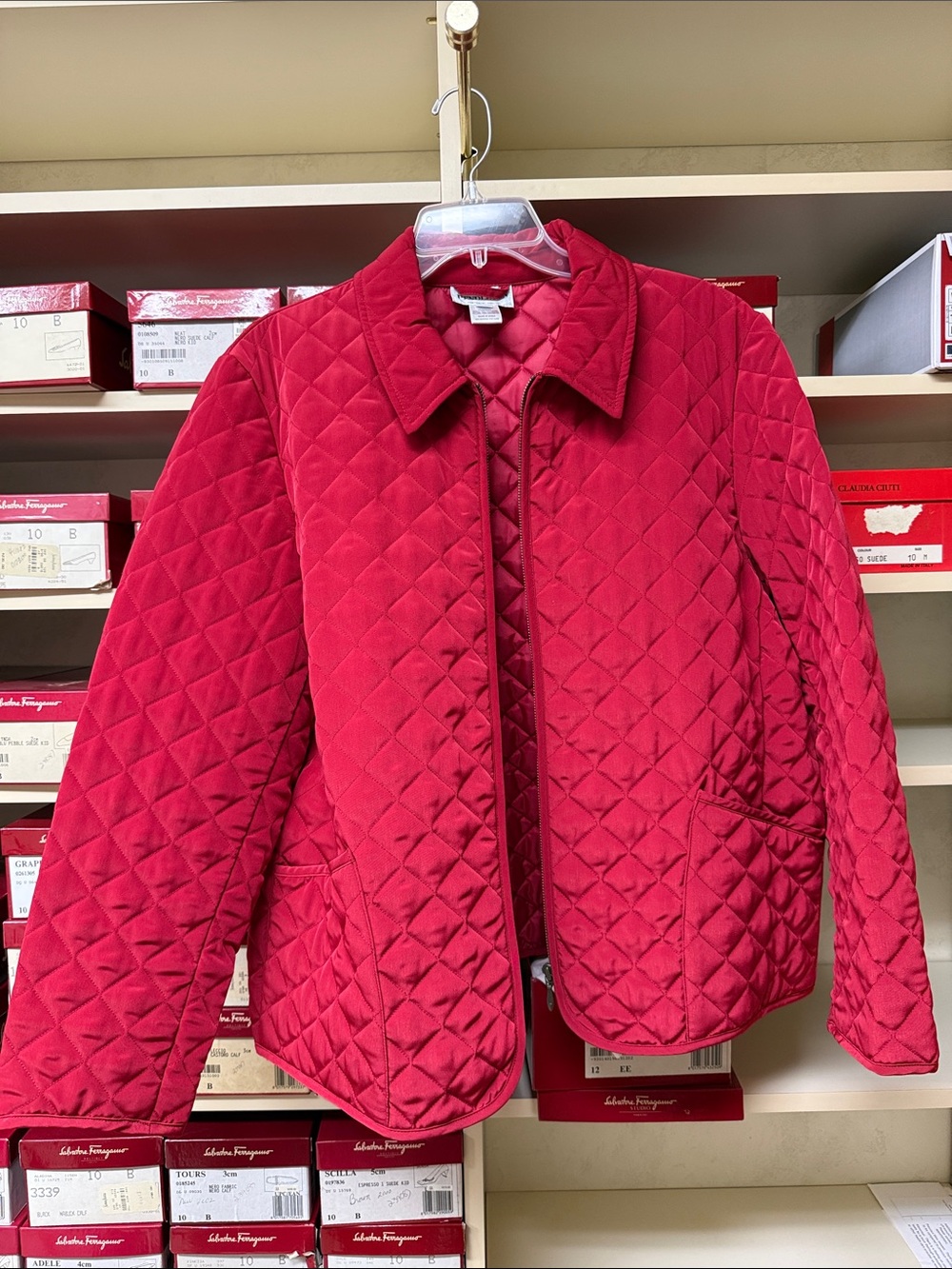 Vintage Pendleton Quilted Red Women's Jacket